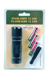 LAMPE TACTICAL 12 LEDS - SECURITE / DEFENSE / FORCES DE L'ORDRE - LE MARCHE MILITAIRE