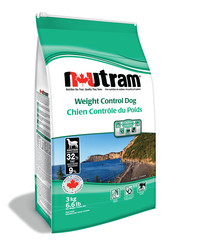Alimentation chiens-Nutram Contr�le du poids - Alimentation Nutram chien - MB DISTRIBUTION
