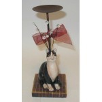 bougeoir chat 13 �