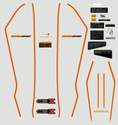 DECO / AUTOCOLLANTS DECALS STRIPES & EMBLEMS -  HONDA CBX1000  type Z / SC03 / SC06  PIECES / SPARE PARTS - MOTO KRISTEN