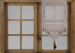 store b�teau "Chalet" - STORE BATEAU, RIDEAUX - MISE EN SCENE