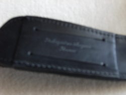 PASSANT CEINTURE ETUI NOIR LAGUIOLE