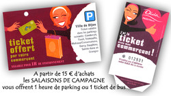 Ticket commer�ant - Bons plans - SALAISONS DE CAMPAGNE