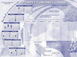 CREATION CALENDRIER - TRAVAUX GRAPHIQUES - KREA STYL'