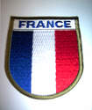 ECUSSON MILITAIRE "FRANCE" - INSIGNES / ECUSSONS / PENDENTIFS - LE MARCHE MILITAIRE