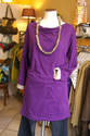 tunique robe Esther d'Ideo en coton bio- reversible