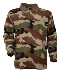 CHEMISE TYPE F1 POLAIRE CAMOUFLAGE FRANCAIS