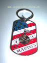 PORTE CLES US DOG 