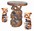 ELEPHANT BOIS HAUTEUR 31 OU 41 CM   55� ET 69�
