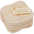 carr� d�maquillant lavable + filet lavage - soins du visage  - Brin de nature