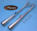 Pots d'�chappement pour Honda CB 650 et CBX 650 -  POTS D'ECHAPPEMENT HONDA - MOTO KRISTEN