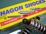 DECO / AUTOCOLLANTS DECALS STRIPES & EMBLEMS - AMORTISSEURS HAGON - MOTO KRISTEN