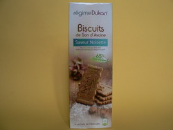 BISCUITS DE SON D AVOINE saveur noisette et coco Dr DUKAN - Dr DUKAN - MISS TERRE VERTE