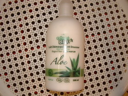 lait d�maquillant aloe vera 500ml - soins du visage  - Brin de nature