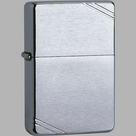 ZIPPO VINTAGE CHROME BROSSE REGULAR