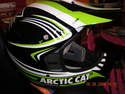 CASQUE CROSS NOIR/VERT ARCTIC CAT