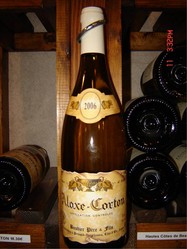 ALOXE CORTON BLANC  - VINS BLANCS DE BOURGOGNE - LE CAVEAU