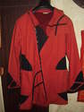 veste femme polaire  rouge xl