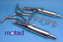 Pots d'�chappement pour Honda GL1000 GOLD-WING -  POTS D'ECHAPPEMENT HONDA - MOTO KRISTEN