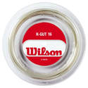 MINI BOBINE CORDAGE TENNIS WILSON "[k] GUT 16"  - MINI-BOBINES HYBRIDES CORDAGE TENNIS WILSON - STRINGTENNIS