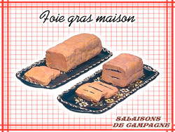 Foie gras de canard ou d'oie frais - Les produits maison - SALAISONS DE CAMPAGNE