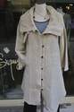 Manteau long en coton tiss� - Yak Hotel