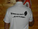 IDEE CADEAU - polo rugby humour - MA FEMME AIME LE RUGBY