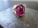Bague or et Tourmaline en Vente