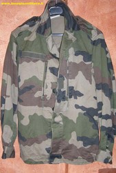 VESTE F2 CAMOUFLAGE MILITAIRE