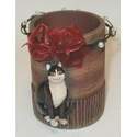 chat c�ramique