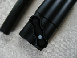 ETUI ABS NOIR 3 CIGARES OU 1 CIGARE