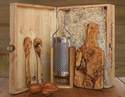 Bois d'olivier, lins, cotons, c�ramique et marbre - ARTS DE LA TABLE - OLIO E FARINA