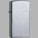 ZIPPO CHROME BROSSE SLIM