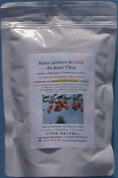 1 paquet de Goji de Montagne du haut Tibet 500g - Sant� : Goji de Montagne de Mongolie et du haut Ti - FORME ET ZEN