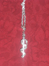 PORTE CLES CADUCEE INFIRMIERE