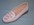 Mocassins ferm�s beige talon compens�