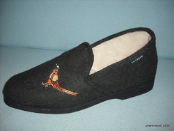 charentaise la vague en loden  - Pantoufles et Mules - CHAUSSURES PACAUT
