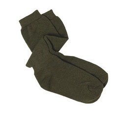 mi bas chaussettes rangers kaki