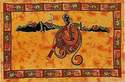tenture inde 100 % coton 19 � - BATIK ET TENTURE  - AFRI - K - DO