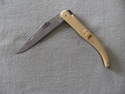 COUTEAU LAGUIOLE VIRGILIO MUNOZ COLLECTION 100 ANS