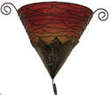 applique mural fer + r�sine - FER FORGE  - AFRI - K - DO