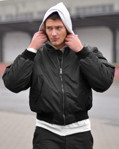 BLOUSON BOMBERS MA1 NOIR - LE VETEMENT NEUF - LE MARCHE MILITAIRE
