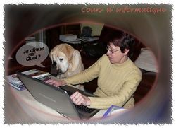 La le�on d'informatique - Photos de  nos compagnon - MB DISTRIBUTION