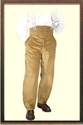 PANTALON LARGEOT VELOURS A TIRANT LABOUREUR