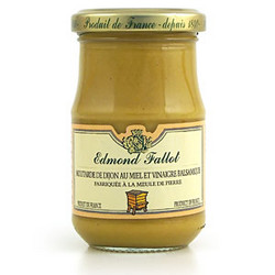 MOUTARDE DDE DIJON AU MIEL ET AU VINAIGRE BALSAMIQUE - MOUTARDES - LE CREUSET - BOURGOGNE