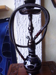 NARGUILE 43 CM NOIR   49 �
