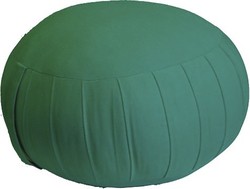 Zafu (Coussin de M�ditation) petit mod�le vert - Spiritualit� : M�ditation - FORME ET ZEN