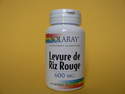 LEVURE DE RIZ ROUGE 600 MG SOLARAY - COEUR / CHOLESTEROL - MISS TERRE VERTE