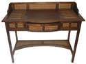 bureau teck + bambou - MOBILIER  - AFRI - K - DO