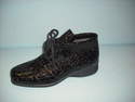 Bottines HIRICA croco/vernis NOIR - bottines - CHAUSSURES PACAUT